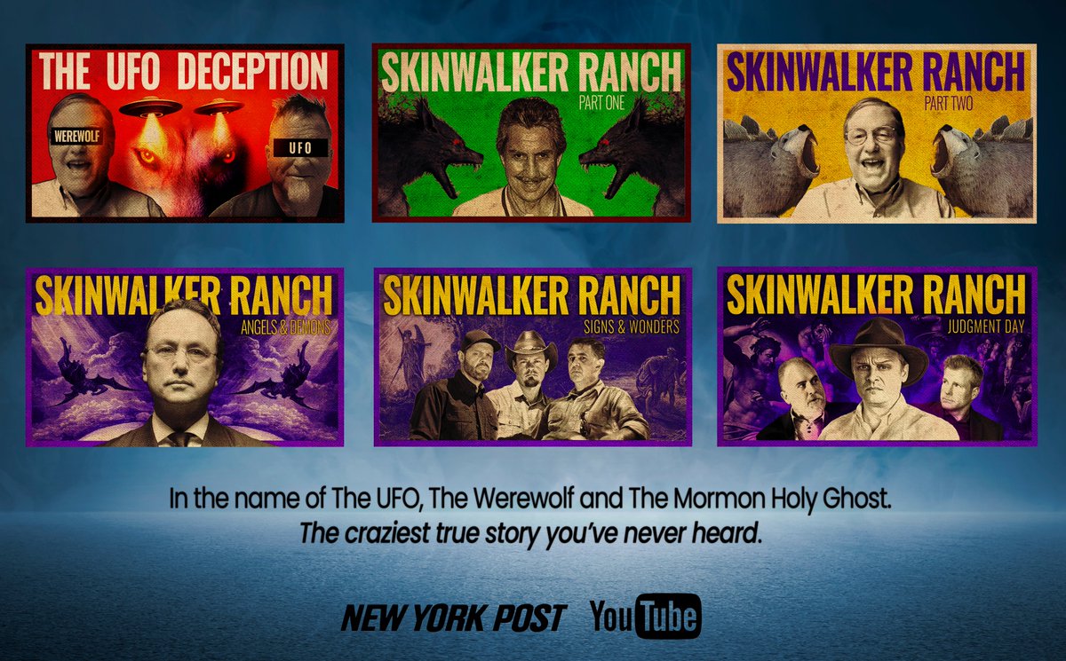 MiddleOfMayhem's tweet photo. ☢️YOU WERE LIED TO☢️

The current "UFO" story was actually born at #SkinwalkerRanch - a "haunted" ranch in Utah where "crazy" Pentagon officials chase ghosts and goblins.

My @nypost reports remain the ONLY mainstream coverage of the true story.

WATCH: https://t.co/Oeu4kdwMxV