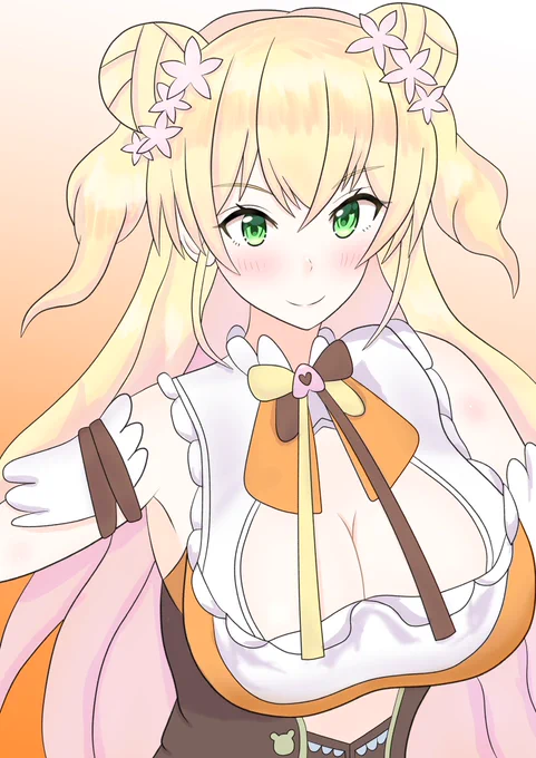桃鈴ねねちゃん3周年おめでとうございます!(過去絵)  #桃鈴ねね3周年 #ねねアルバム