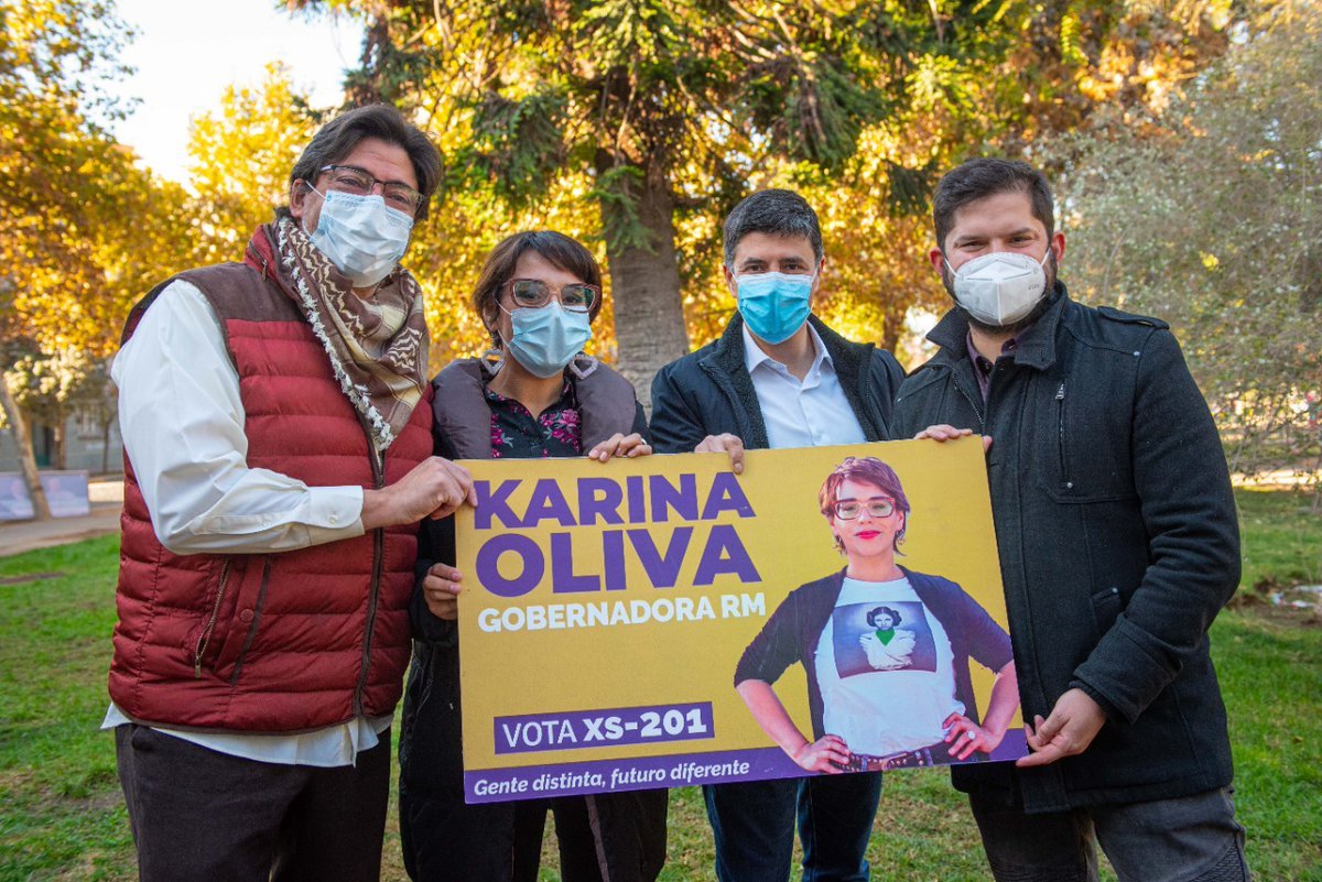 neoliberalchile's tweet image. #CasoConvenios🚨| Karina da la cara:

Fiscalía acredita que Karina Oliva, ex candidata a gobernadora y diputada del Frente Amplio, usó una falsa fundación para obtener $120 millones de pesos durante su campaña a gobernadora en 2021.

La ex frenteamplista defraudó al fisco usando…