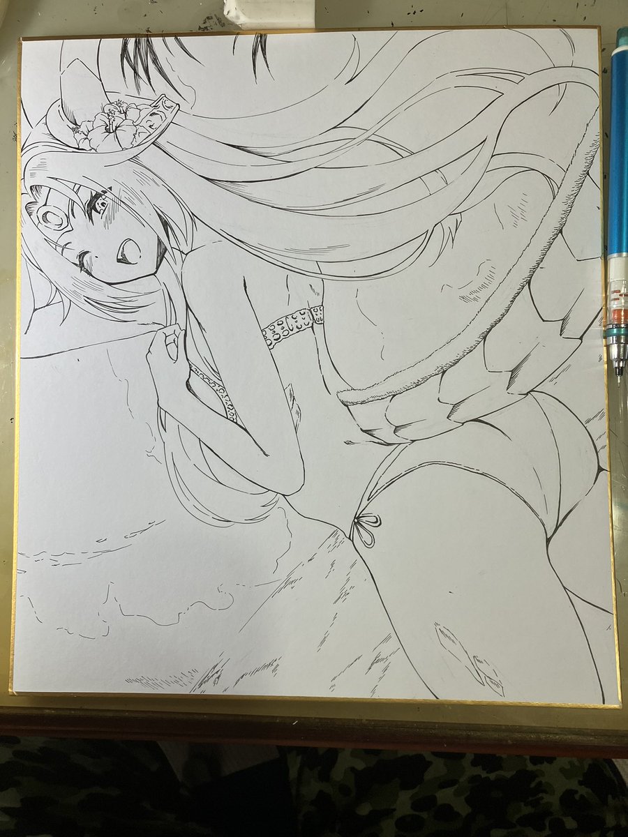 ということで明日はこの色紙4枚を配布します。
一枚2500円で12時から配布開始とさせてください。

よろしくお願いします。 