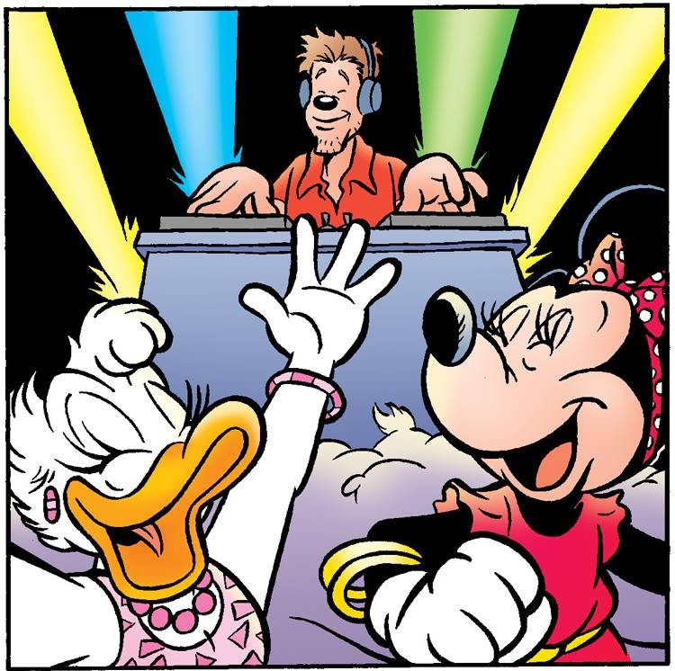 Lekker de hele dag dansen met <a href="/MinnieNL/">Minnie Mouse</a> op Gans Valley! Nu gaan de handjes omhoog voor Curry Worsten!