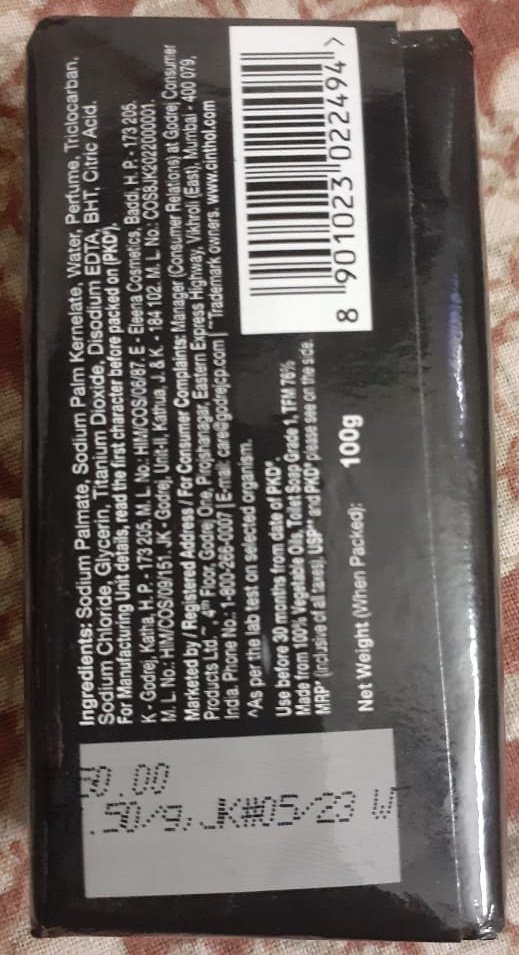 AnbuAnandan's tweet photo. 5soap pack price 0.61/g
1soap price 0.50/g
#cinthol
#godrejcinthol
#consumer
#SCAM https://t.co/2C9piBg1y7