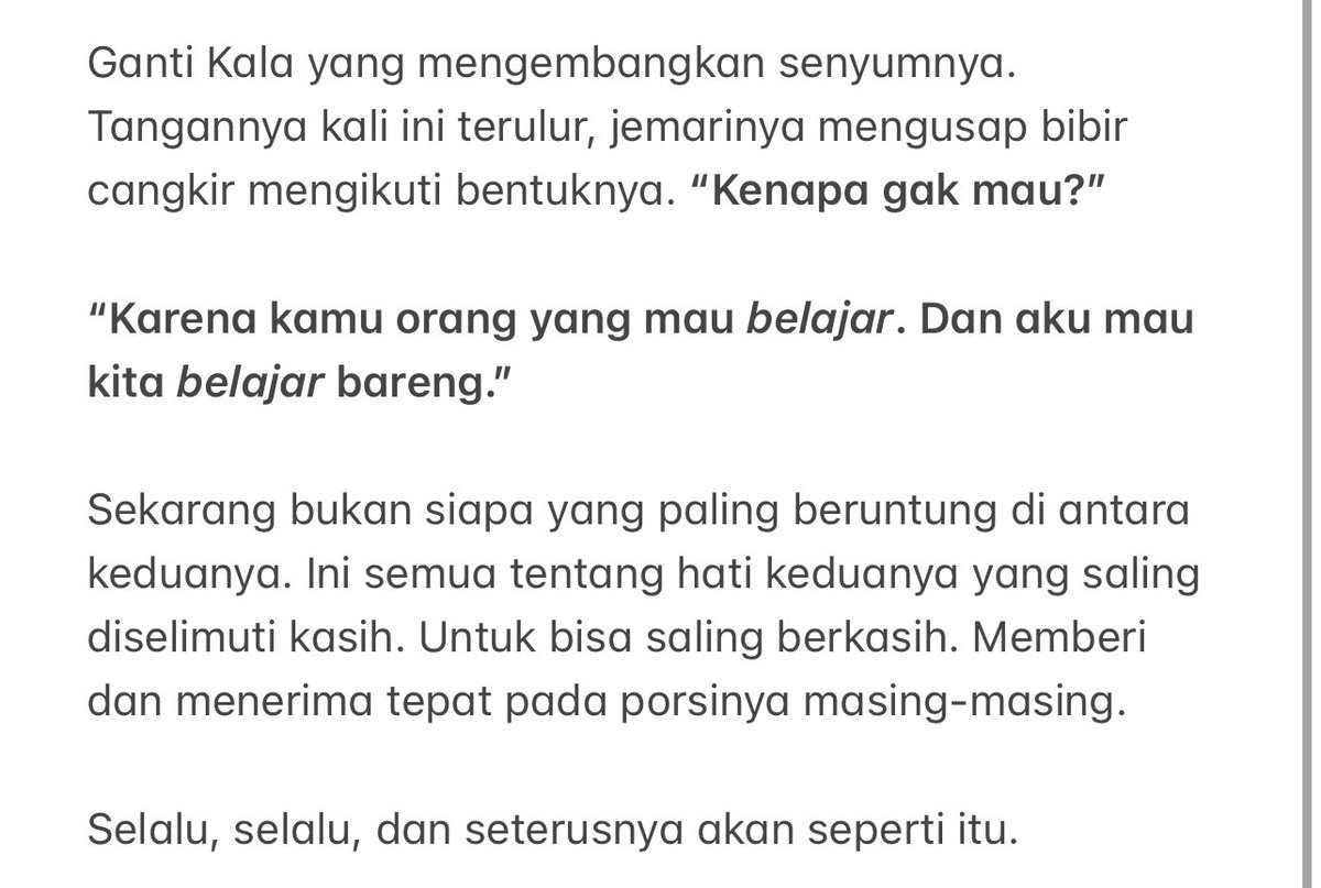 geeantara's tweet photo. Selalu, selalu, dan seterusnya akan seperti itu. https://t.co/D7qfgU2sud