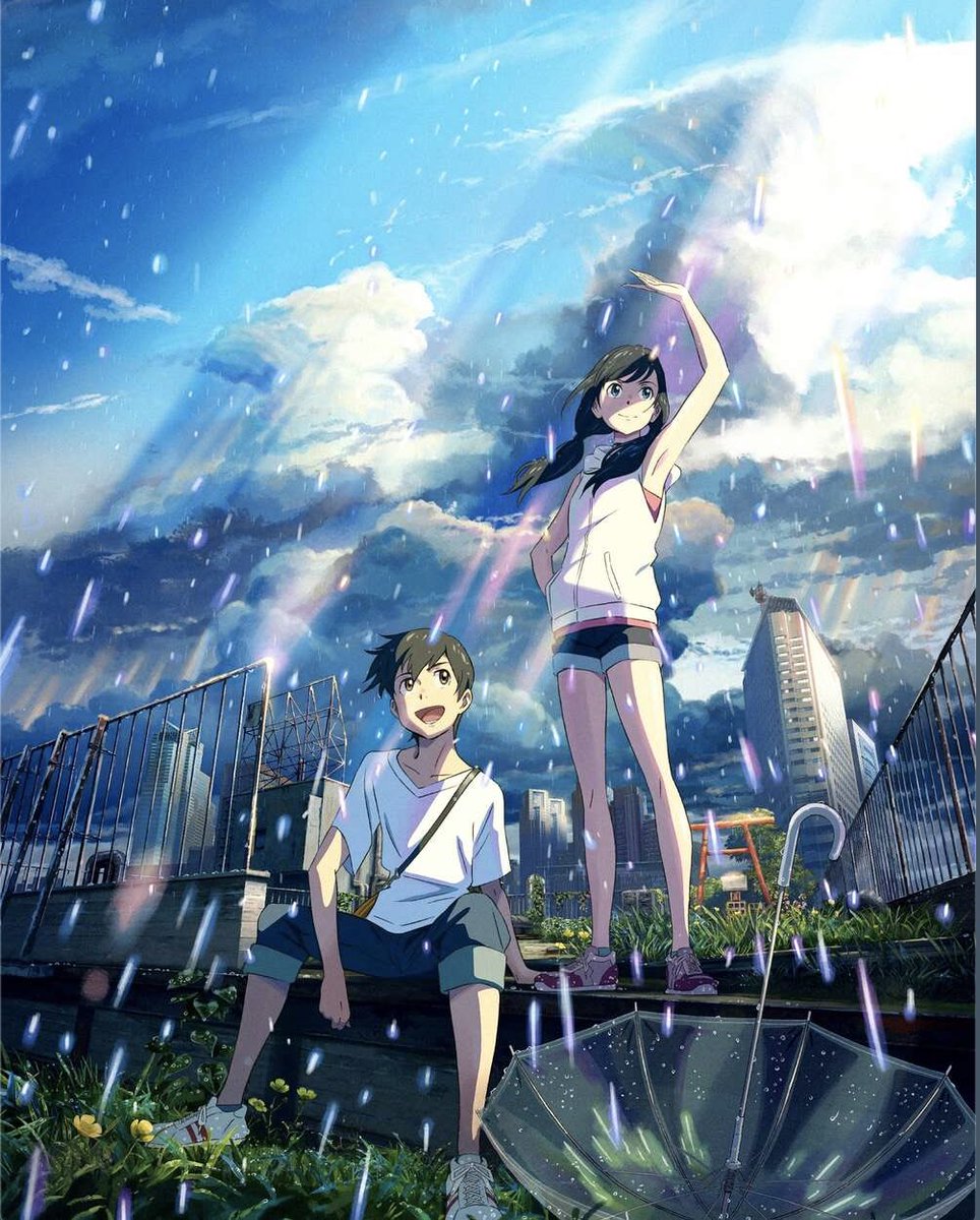 Now playing WEATHERING WITH YOU Aug 12th-15th! Dive into Tokyo’s rainy scenery as runaway Hodaka meets Hina, who controls the weather. Experience their journey of love, challenges, and wonder in this visually captivating film. Tix: rb.gy/vdz2w