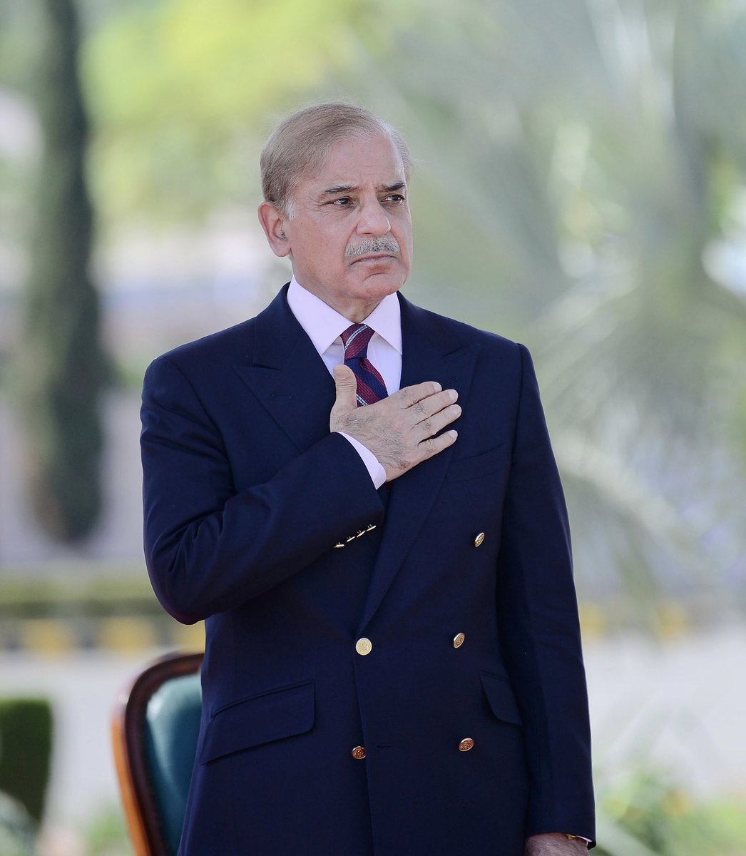 وزیراعظم شہباز شریف صاحب ہم آپکے مشکور ہیں، آپ نے مشکل وقت میں پاکستان کو سہارا دیا۔۔۔