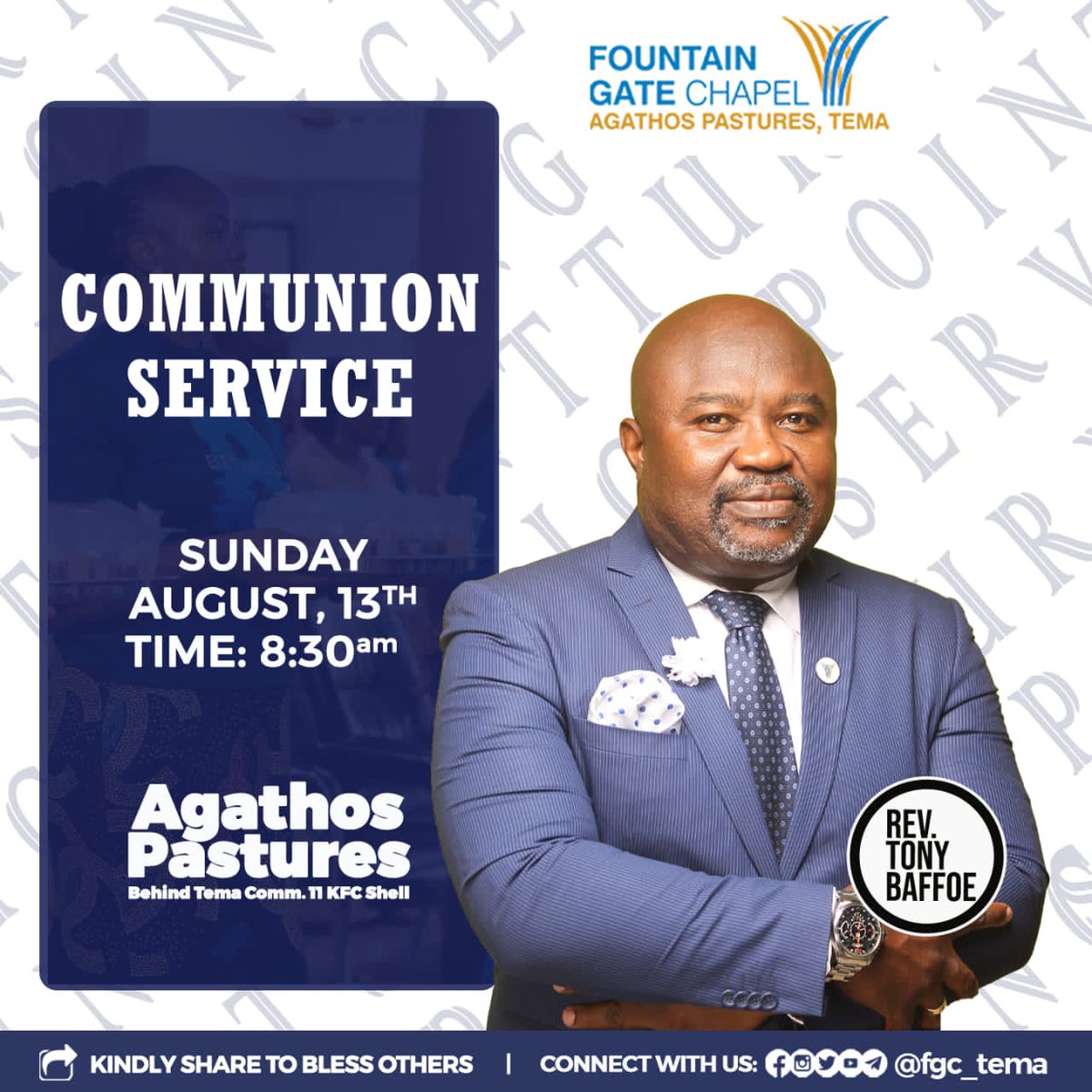 paajoe_neeqamon's tweet image. Godwilling tomorrow, #TurningPointService comes off at 8:30am prompt. Join us as we partake in holy communion this Sunday. God bless you.
#Partey #WhatsApp #lufc #ChelseaFC