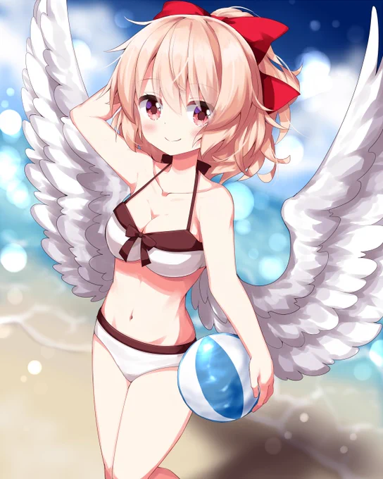 2050日目 かわいい水着の幻月ちゃん