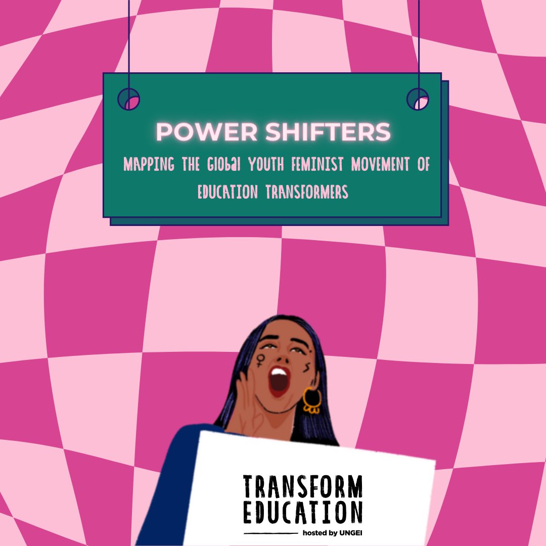 🚀 #JustLaunched: Power Shifters: Mapping the Global Youth Movement of Education Transformers.

This #IYD2023 we are highlighting the work of 15 young feminist led organizations working in 7 countries across 6 regions.

Check out our brief here: ungei.org/publication/po…

#TEat5