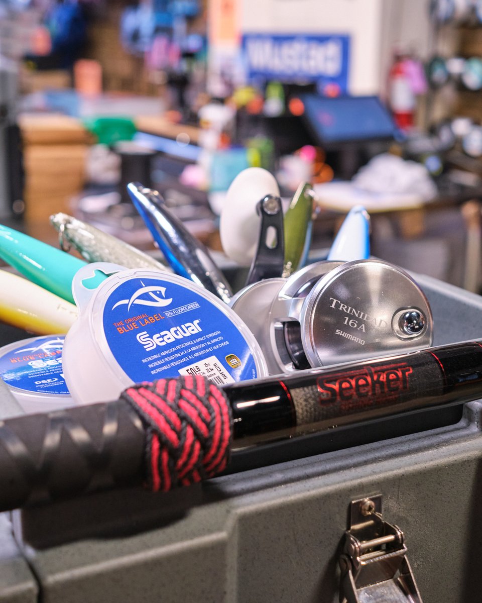 gearcoop's tweet photo. At the Coop, we have the perfect set-up for that tough surface iron bite. Let one of our fishing experts get you fitted for everything you need to hit the water. 🛥️

#tuna #bass #bonito #fishing #NewportBeach #SoCalFishing #GearCoop #ThriveOutside https://t.co/bzSTVBEmTp