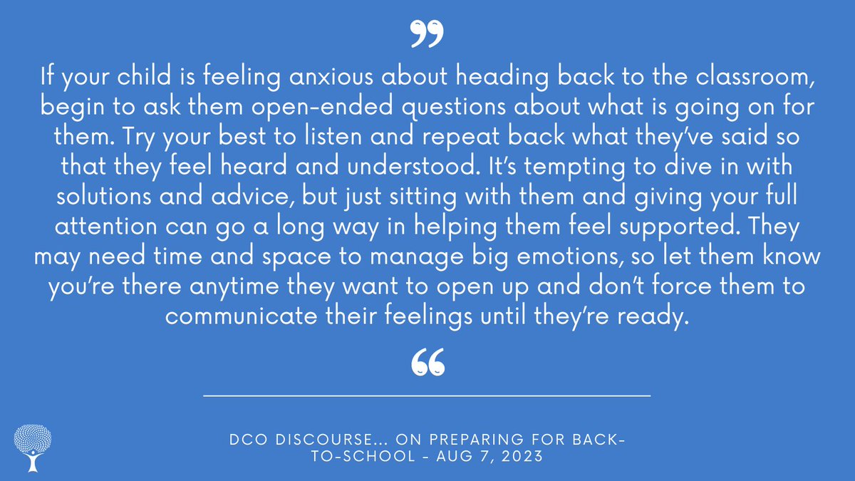 crisisontario's tweet image. In case you missed it, the #DCODiscourse #podcast tackled information on #backtoschool preparation this week. It may seem like a long time away, but planning ahead can smooth the transition for everyone. Use the link in our bio to listen now. #collegeprep #kidsandteens