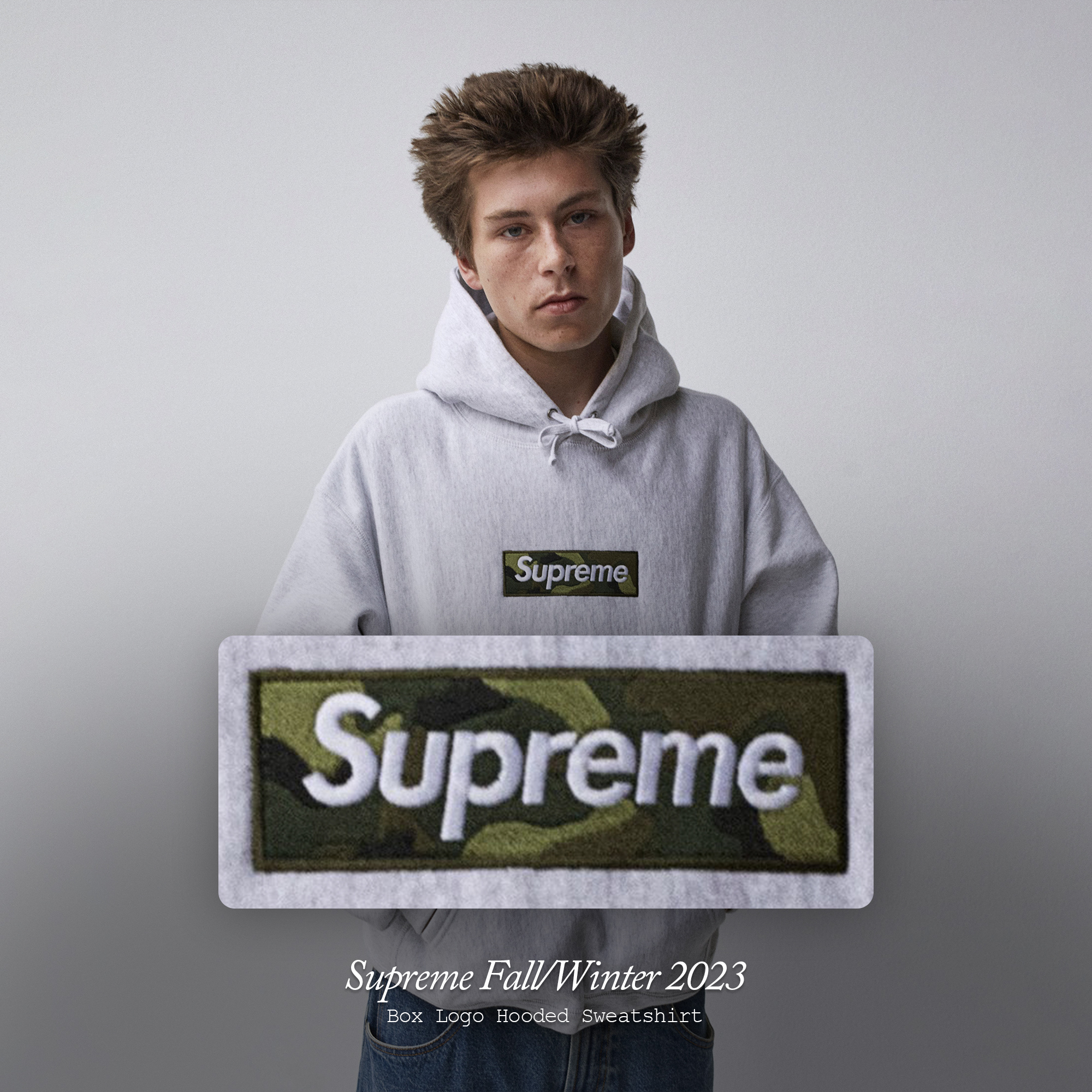 Box Logo Hooded Sweatshirt - fall winter 2023 - Supreme