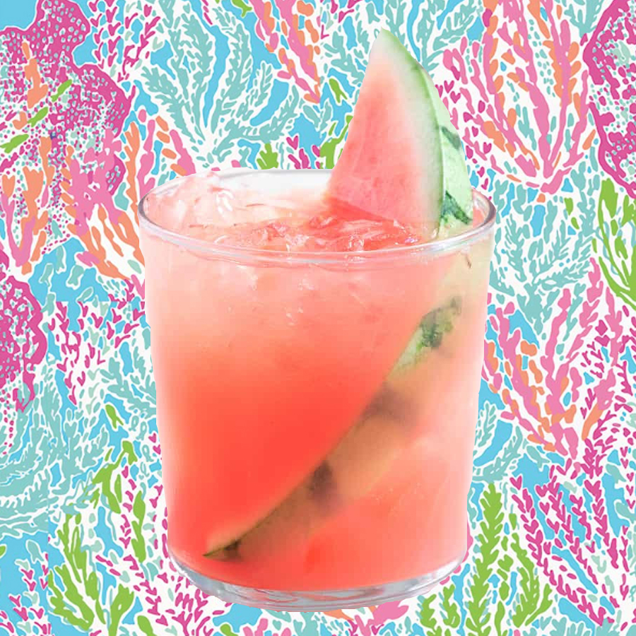 Whilst in your finest Lilly Pulitzer attire today for Newport vs. Palm Beach, enjoy a crisp, refreshing Palm Beach Crush - vodka, watermelon lemonade, Prosecco - handcrafted by @thecocktailguru
 #newport #lillypulitzer #palmbeach #polo