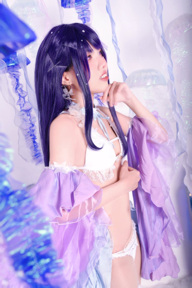 miechicbae's tweet photo. Raiden of @ringeko_tan 💜 https://t.co/BLMIsasIV3