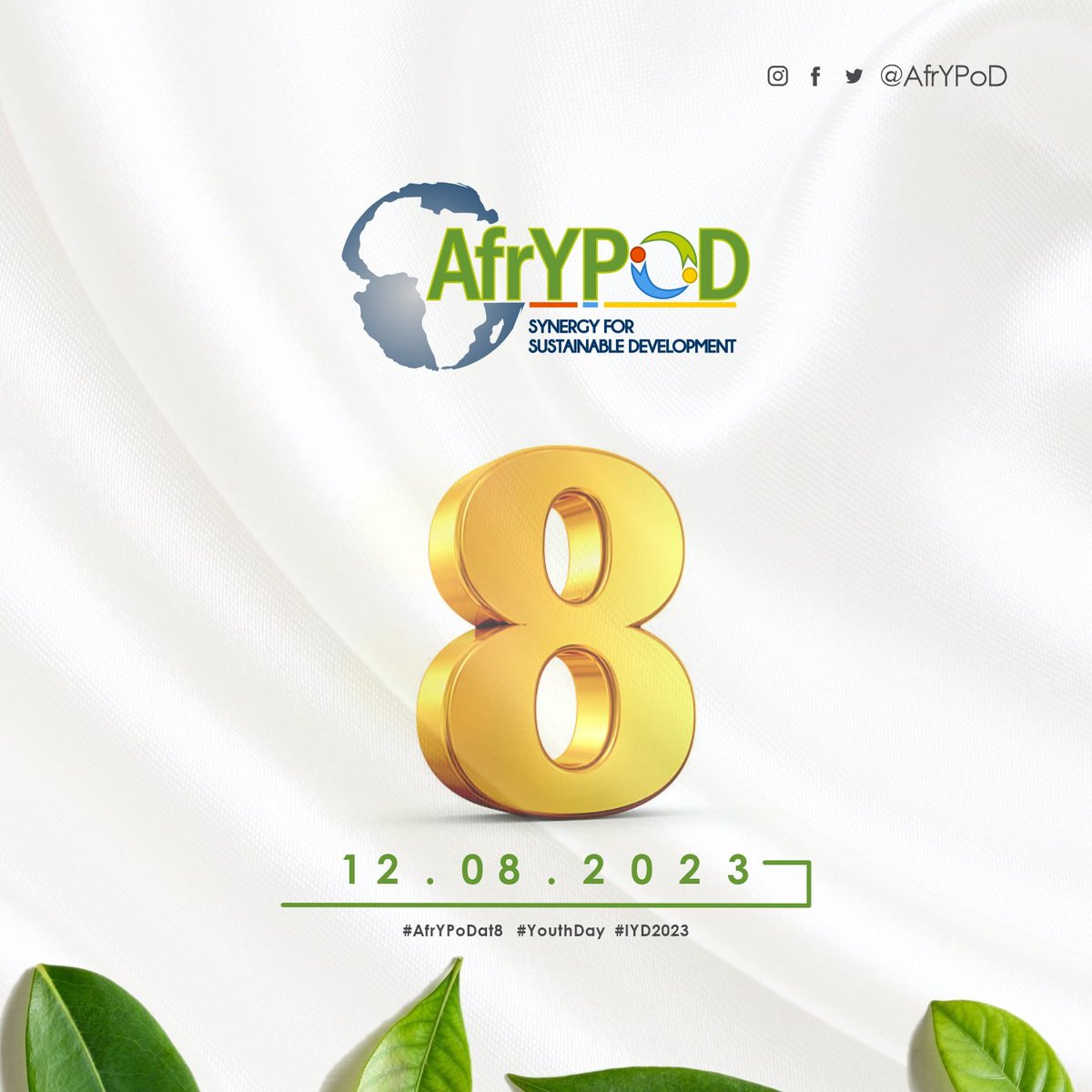 AfrYPoD's tweet photo. It's our 8th Anniversary!

#AfrYPoDat8 https://t.co/oOCEFwASiM