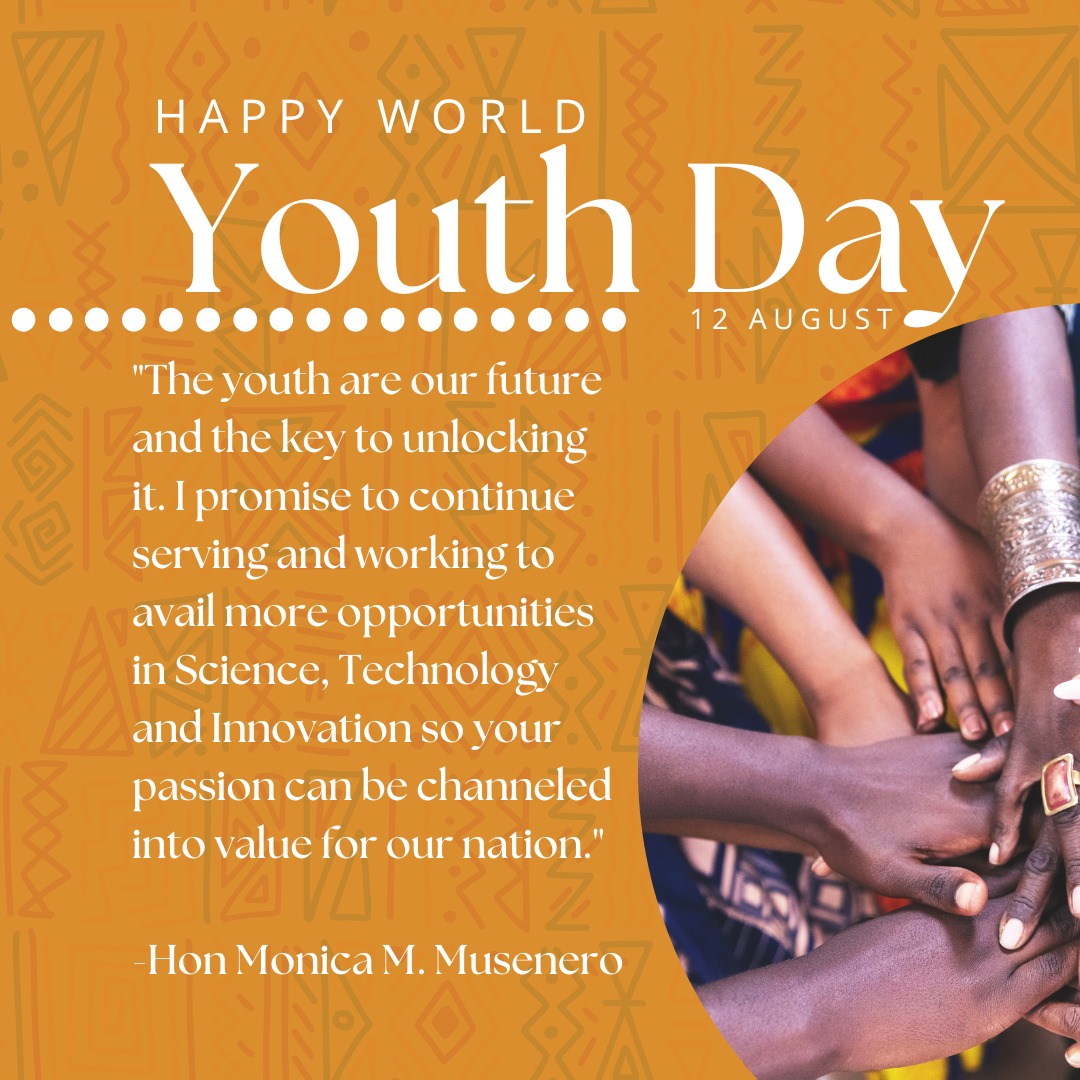 Happy World Youth Day. @STIsecretariat @KagutaMuseveni @GCICUganda