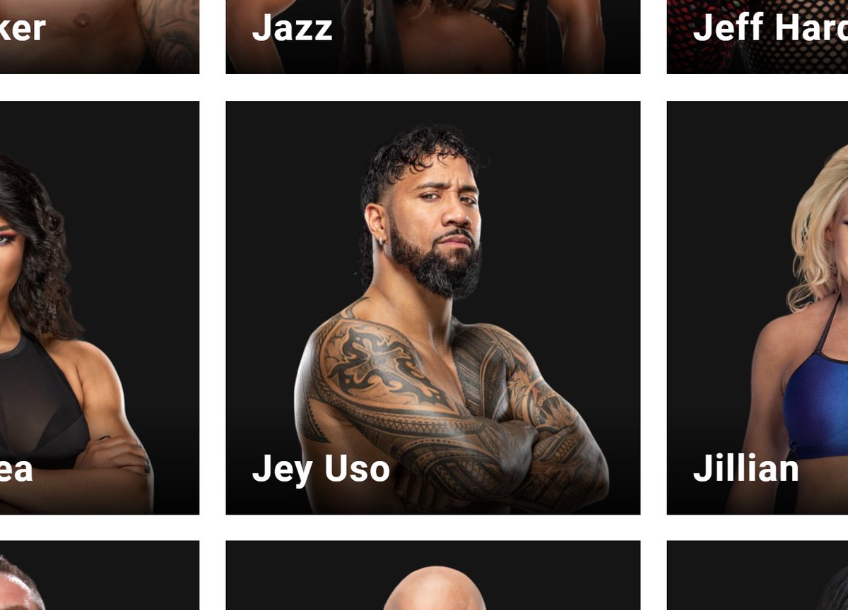 WrestlingNewsCo's tweet photo. Thanks for the memories Jey. WWE has moved Jey Uso to the alumni section on their website. https://t.co/9xqjFBuSgn