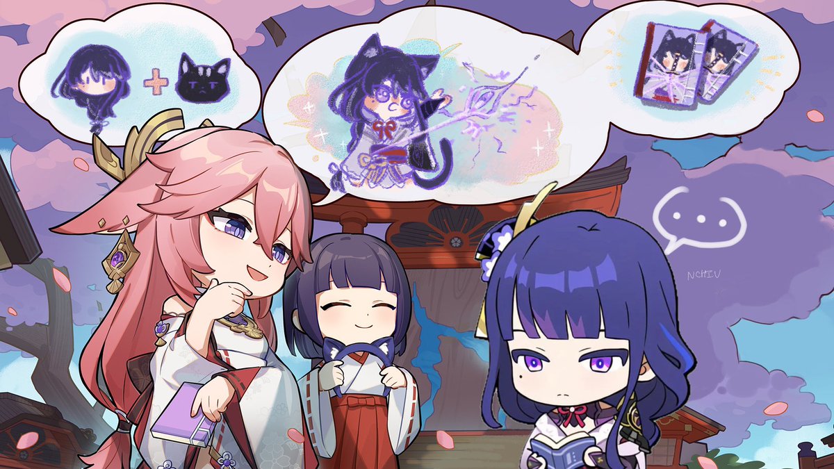 Nchiuartacc's tweet photo. เอย์เมี้ยวๆ โชกุนให้ผ่านม้าย🐈‍⬛. #eimiko https://t.co/30aUVUXtaR