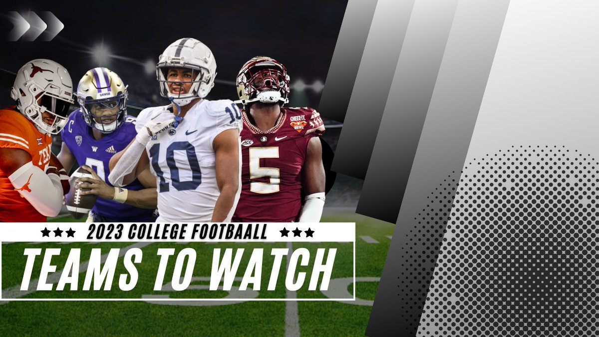 FanAtticSports's tweet photo. College Football Teams To Watch in 2023. 

LINK 🔽
https://t.co/VzKzX4Rm0Q via @YouTube

@jeffthestatguy1 @talkNsauced_Tim @JJ_Kitchen40 @nolesfan71 #collegefootball https://t.co/9ptSO6FFfG