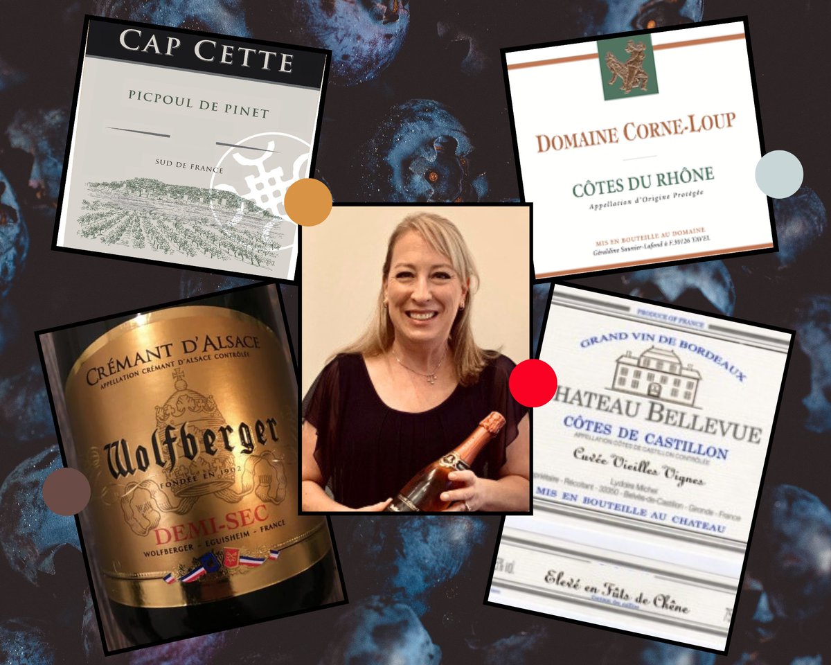 CorkDC's tweet photo. #HappeningNow - Arielle Monaco of @kysela pouring #French Faves at Cork Wine Bar and Market.
- Wolfberger's Cremant d'Alsac
- Cap Cette Picpoul de Pinet
- Corne Loup Cotes du Rhone Blanc
- Bellevue Cotes de Castillon Rouge
#cork #corkdc #winetasting https://t.co/mfbwNkME9r