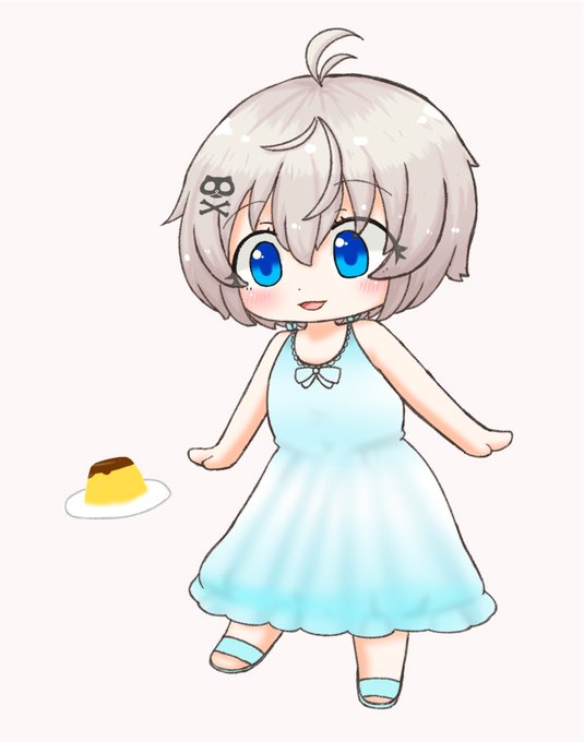 「青い眼 サマードレス」のTwitter画像/イラスト(新着)