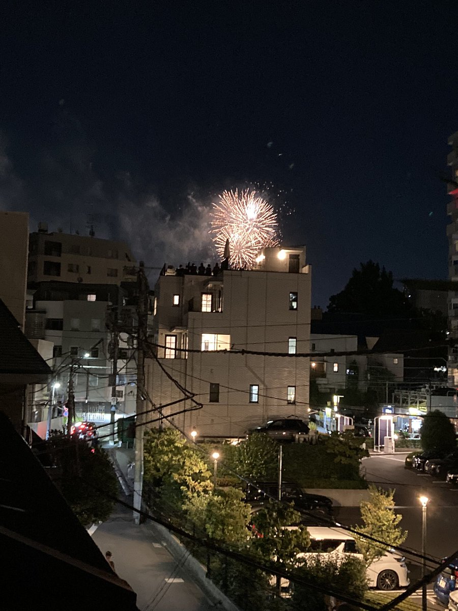 One of my favourite nights of the year. When we sit on the terrace and watch the #fireworks #明治神宮花火 #japan #花火大会2023