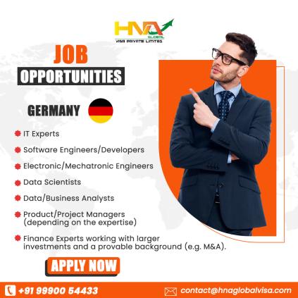 Hnaglobalvisa's tweet image. Are Your Willing To Work In Germany? We Are Here With The Job Opportunity In Germany.

#jobinabroad #jobopportunity #jobinGermany #Germany #abroad #work #experience #living #jobs #jobseekers #abroadjobs #Germanyjobs
