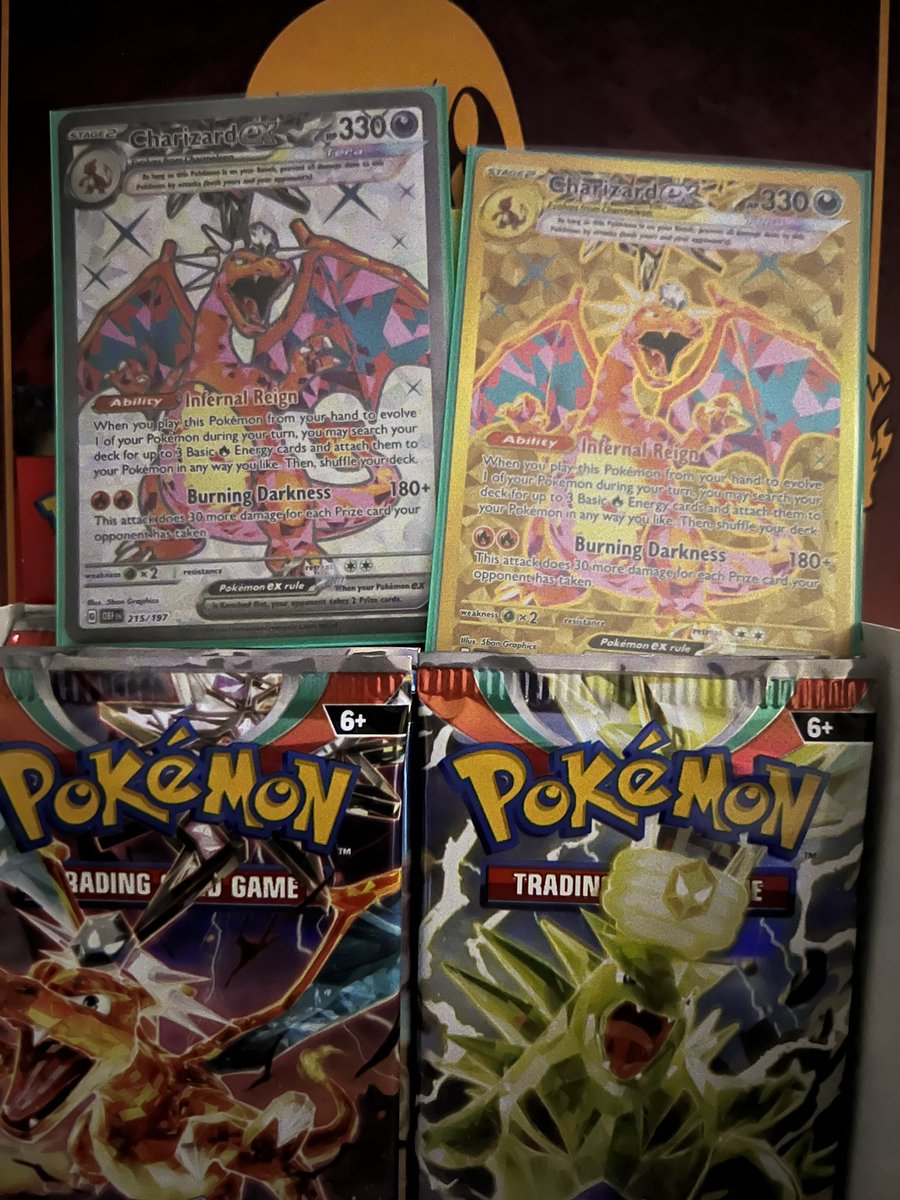Not even done with the booster box from <a href="/GameNerdzcom/">Game Nerdz</a> and I pulled these babies. <a href="/PokemonTCGDrops/">Pokemon Drops</a> <a href="/Pokemon/">Pokémon</a> #pokemon #pokemonpull