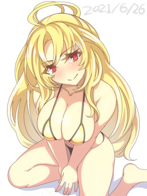 #見た人は無言で金髪を載せる 