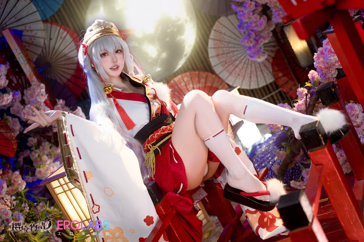 #EROLASB #櫻境物語

没有人能拒绝得了：巫女卑彌呼！！
很开心可以尝试一个自己非常喜欢的角色～
 @EROLABS_H https://t.co/CKFeS2xNWU