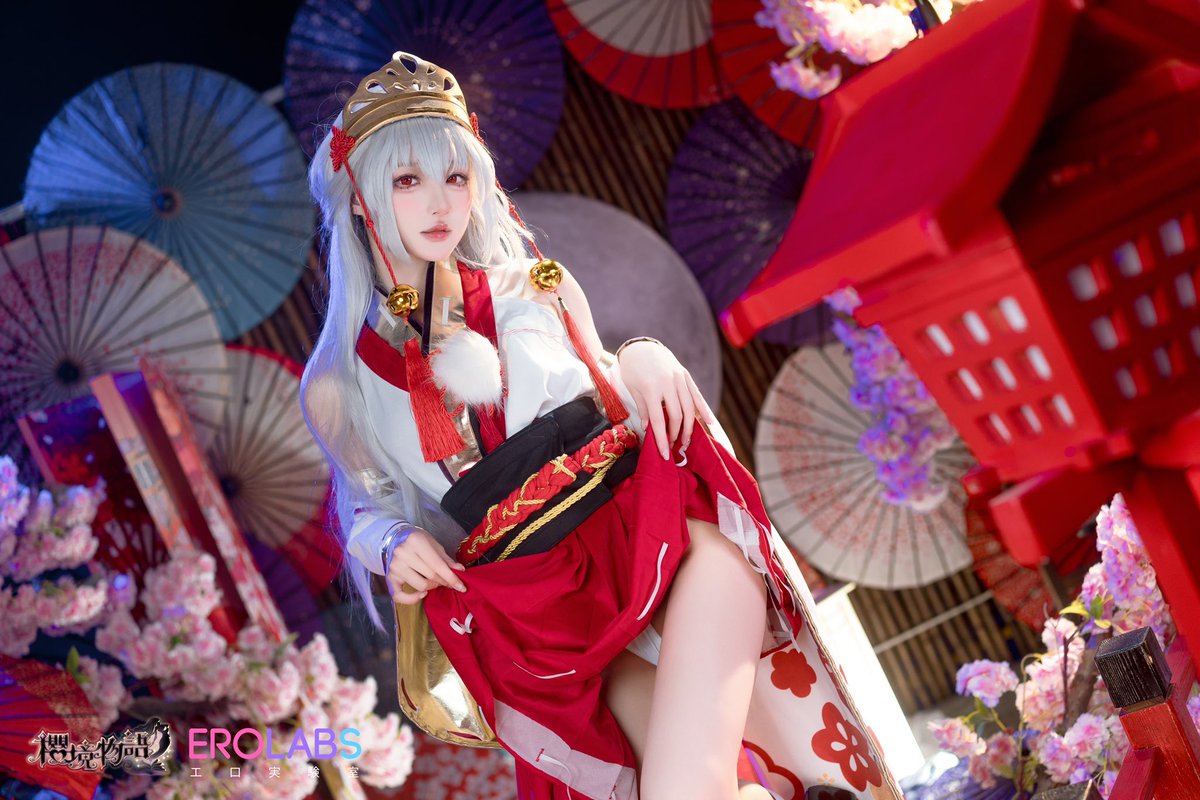 #EROLASB #櫻境物語

没有人能拒绝得了：巫女卑彌呼！！
很开心可以尝试一个自己非常喜欢的角色～
 @EROLABS_H https://t.co/CKFeS2xNWU