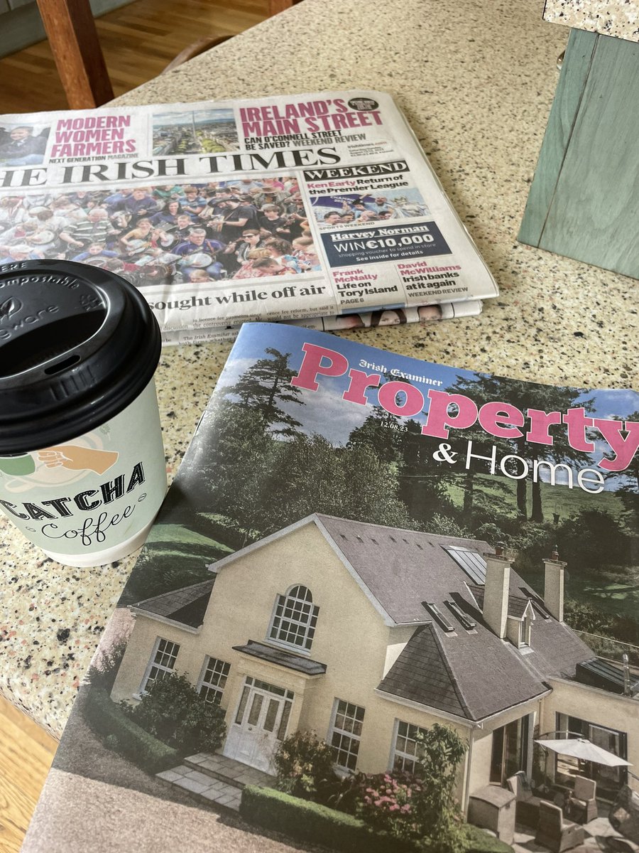 Soaking up carefree Saturday mornings!