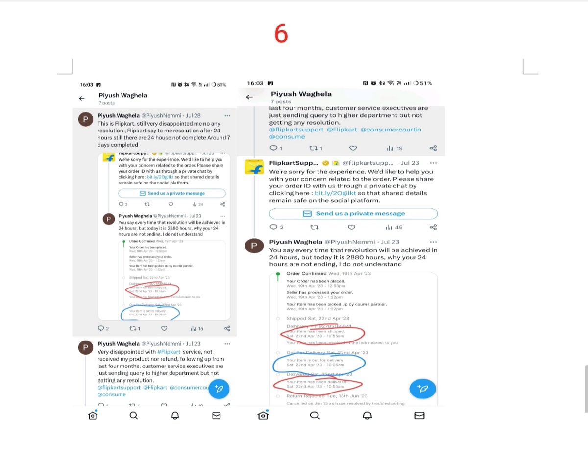 PiyushNemmi's tweet image. @PiyushGoyal @flipkartsupport @_Kalyan_K 
Had a distressing experience with @Flipkart - ordered a washing machine, faced issues, and ended up in a confusing situation. The lack of proper resolution is disappointing. #FlipkartFraud #UnresolvedIssue"

linkedin.com/posts/piyush-w…