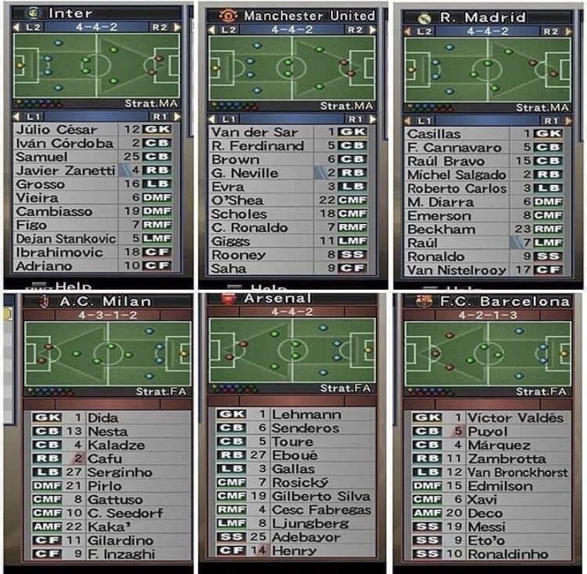 panjiraden's tweet photo. Jagoan gua di PS2, 
1.Arsenal (krn ada Henry yg skillnya dewa), 
2. Inter (buang bola ke depan ada mamang Adrianto shoot 99 ditemenin Ibra)
3.Milan. Beknya tangguh, Kaka ga bisa dijatohin

Jagoan lo syp di PES edisi ps2 yg ini? #ketauantua https://t.co/fwoBNRafLP