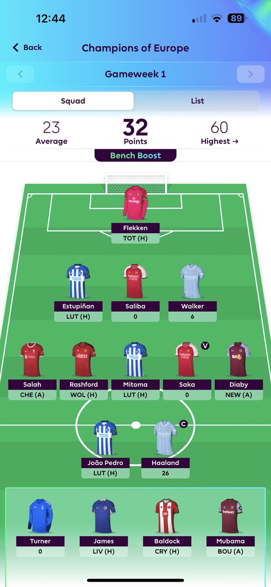 theo_webbb's tweet photo. @FPL_Eric Mines the same 😩 I would have never activated this chip so early! FPL must be targeting th best managers - sort it out @OfficialFPL https://t.co/aiS9BSJHG9