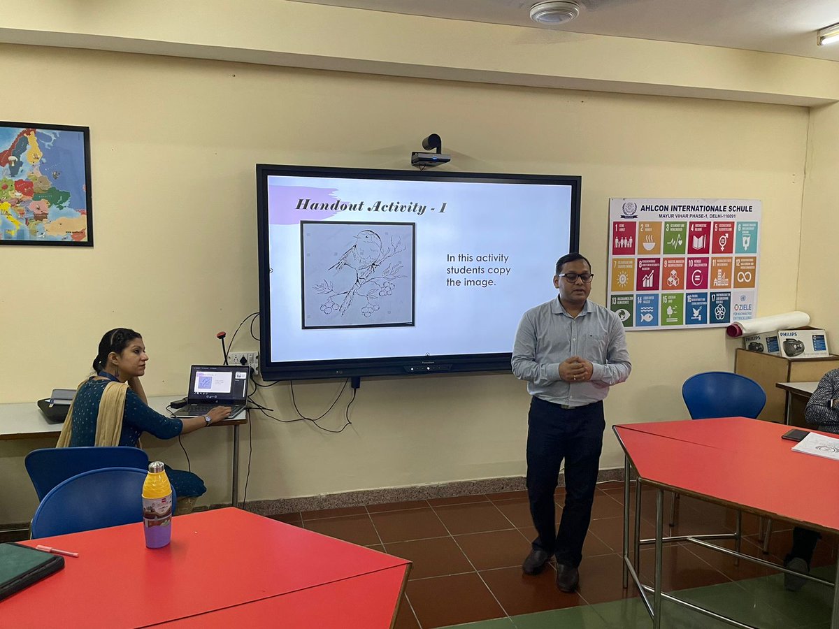 TarannumBhasin's tweet photo. Inspired by the insightful presentation by @PreetiChanana1, @Mohit21471643 @agrahari_sunil on Transforming education thru seamless #Artintegration across subjects. Kudos for fostering creativity &amp; learning! @ashokkp @y_sanjay @pntduggal @sunandask21 @SDG4QEducation @cbseindia29 https://t.co/YF6EMzxMMX
