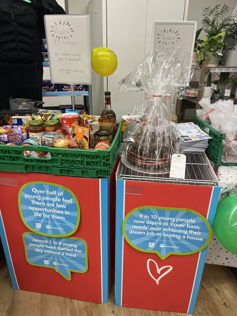 jlob73's tweet photo. Great fundraising day at Newton Hall Coop for our Charity partner Barnados. https://t.co/FKAuRW54H2