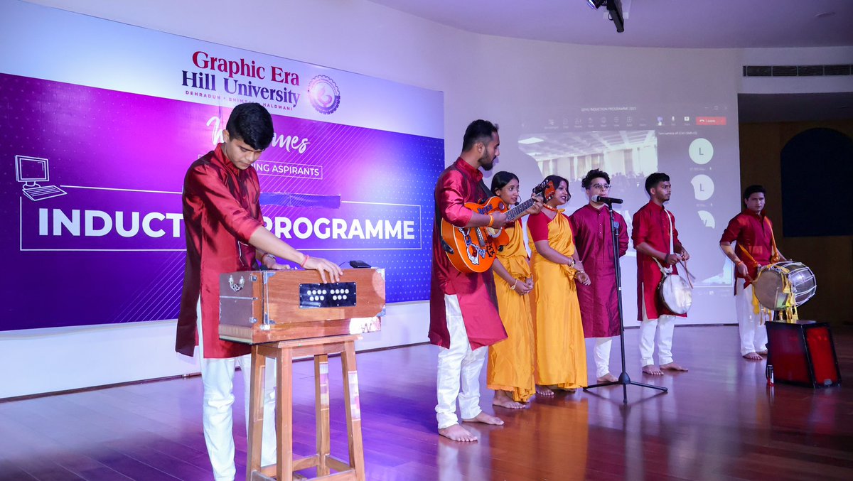 gehudehradun's tweet photo. The inaugural day of the Induction Program of #School_of_Computing for BCA (2023-2026) proved to be a captivating and motivational experience, blending insightful sessions, interactive discussions, and vibrant cultural activities to create an atmosphere of enjoyment and learning. https://t.co/kDxQ5w3JEQ
