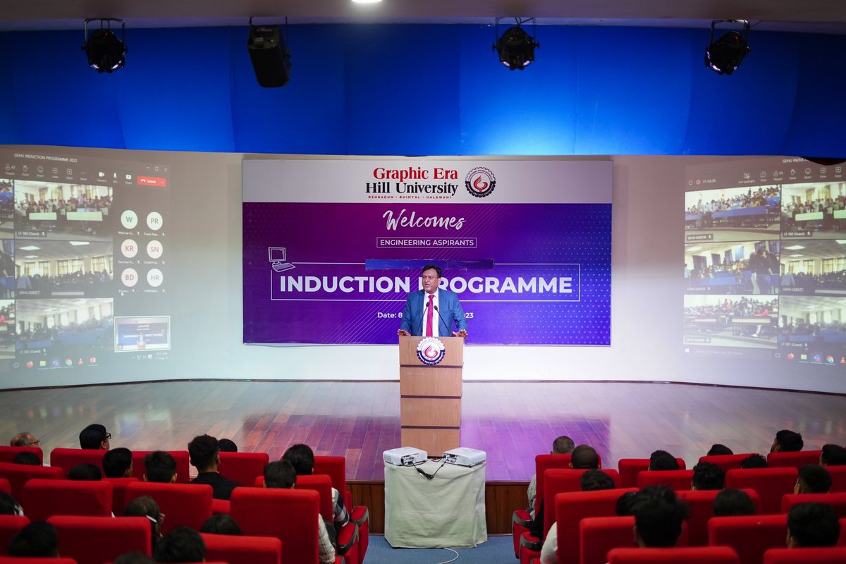 gehudehradun's tweet photo. The inaugural day of the Induction Program of #School_of_Computing for BCA (2023-2026) proved to be a captivating and motivational experience, blending insightful sessions, interactive discussions, and vibrant cultural activities to create an atmosphere of enjoyment and learning. https://t.co/kDxQ5w3JEQ