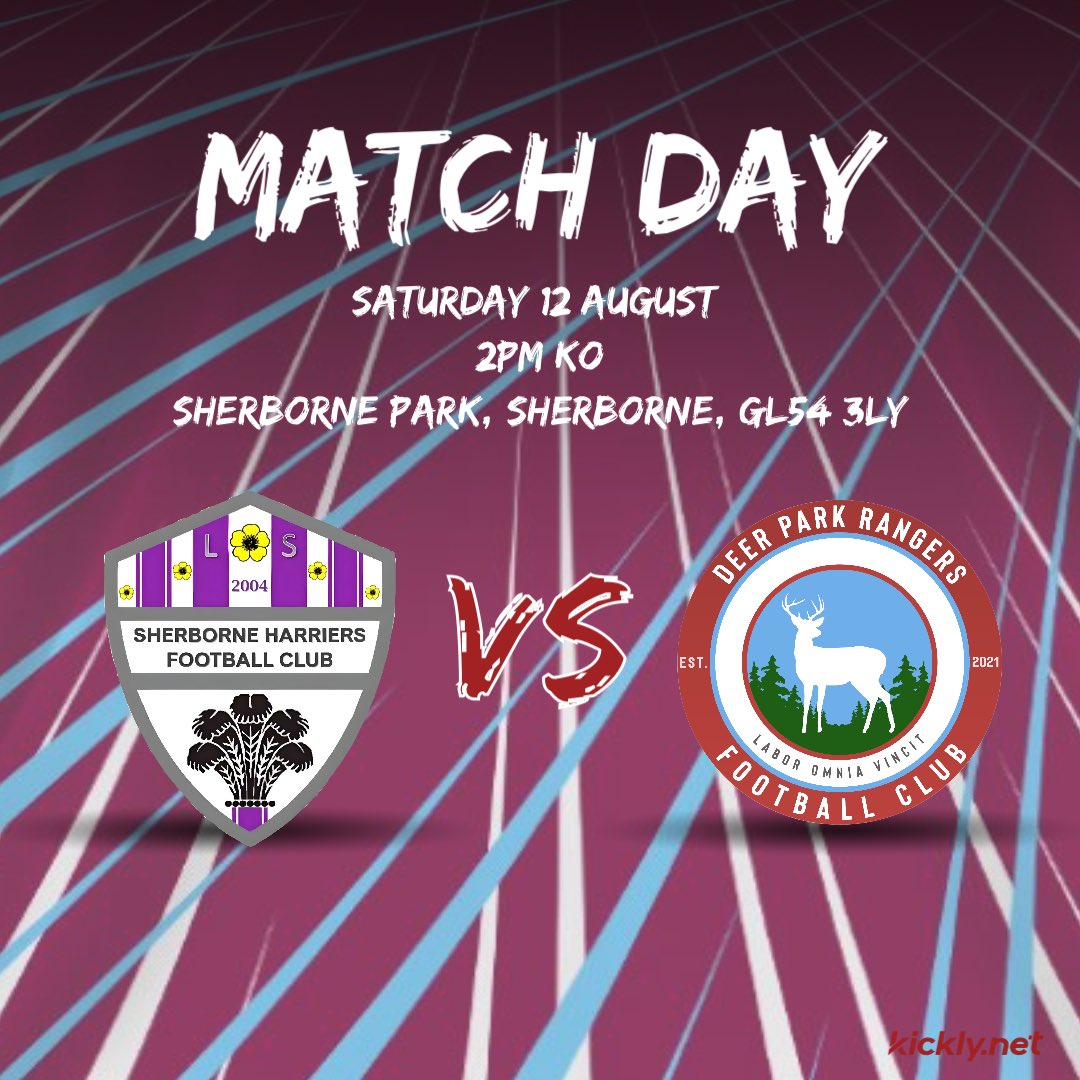 MATCH DAY🙌

🆚 @sherborneharriersfc 
⏰ 2PM KO
📍 Sherborne Park, Sherborne, GL54 3LY

Sponsored by HME Carpet & Flooring

#WeAreDPR 🦌