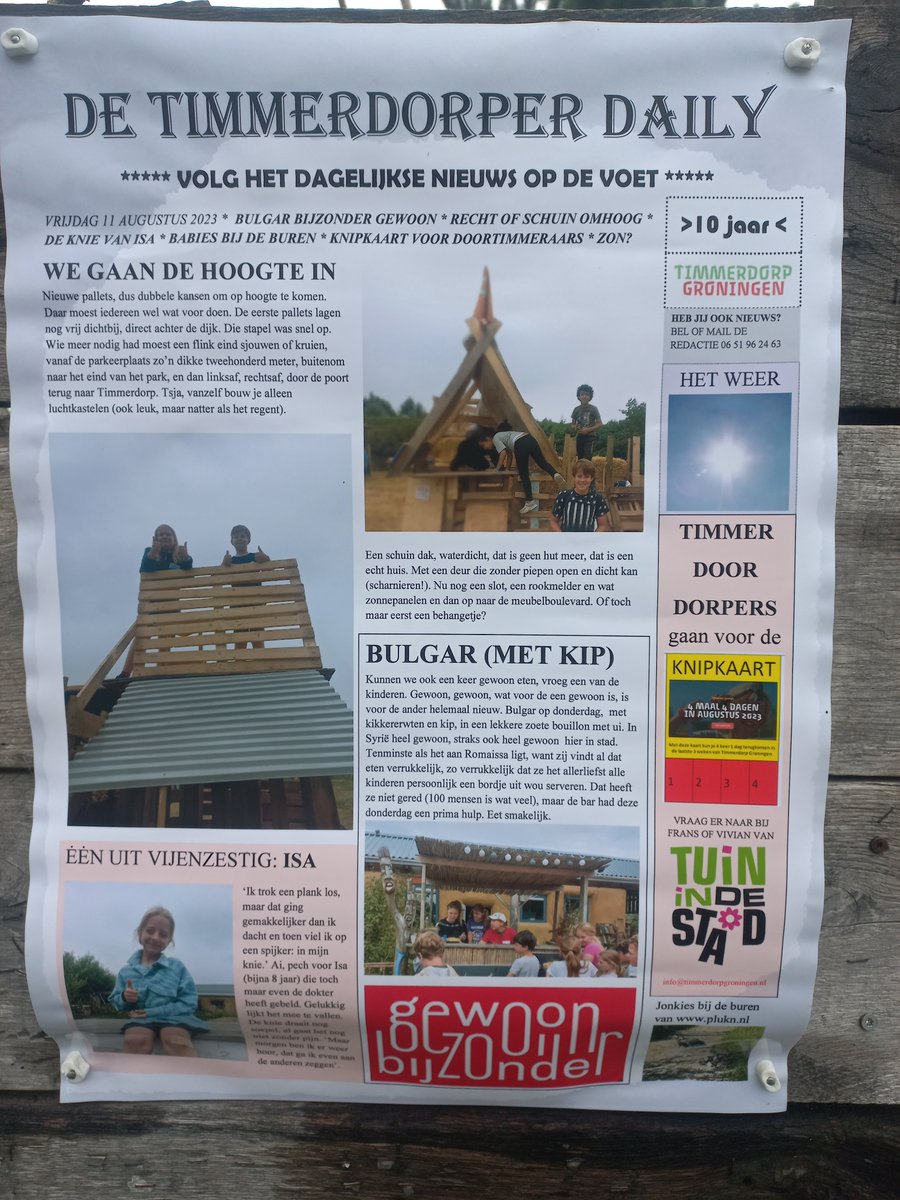 timmerdorp050's tweet photo. Week 1, dag 3: https://t.co/02eFSt2nwI