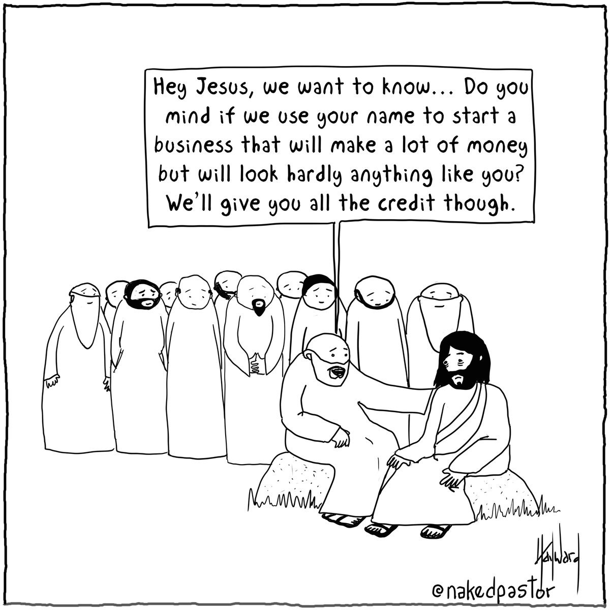 I wonder if this is what actually happened.