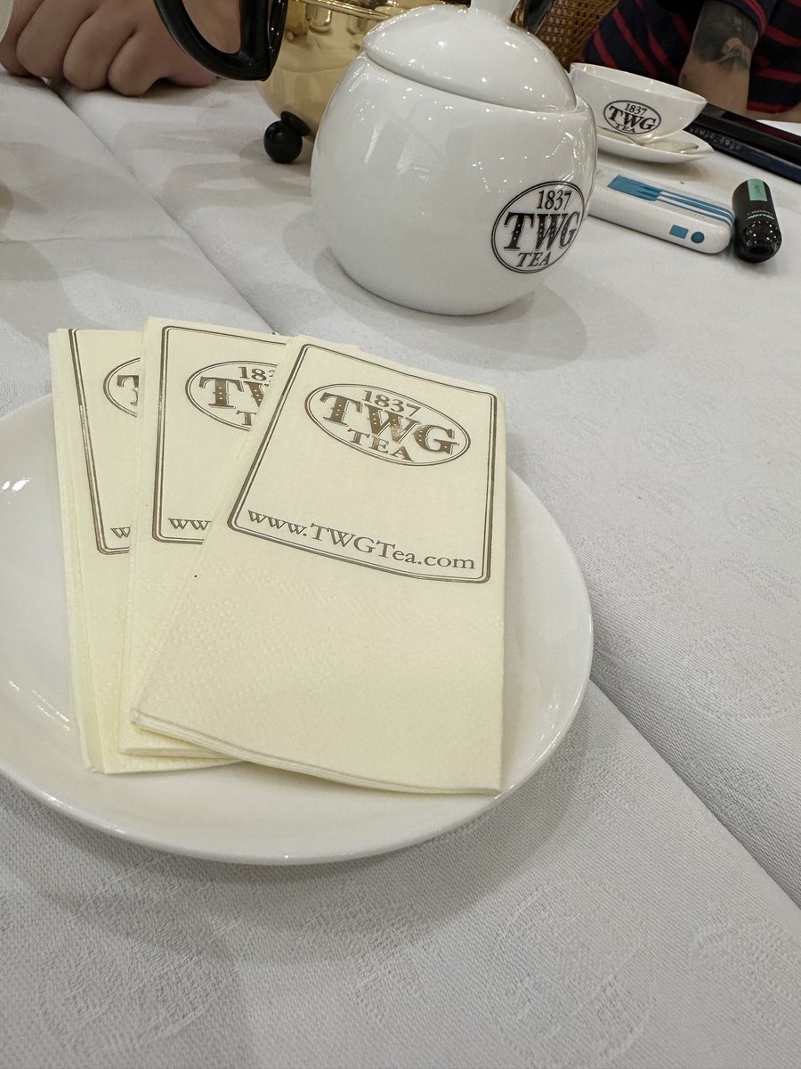 曼谷贵妇商场的TWG喝口茶