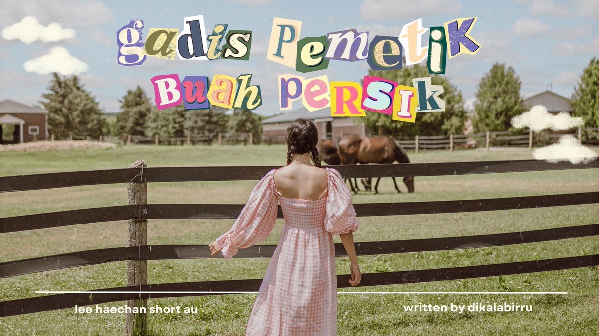 dikalabirru's tweet photo. gadis pemetik buah persik,
lee haechan short au. https://t.co/6pBpItcXMi