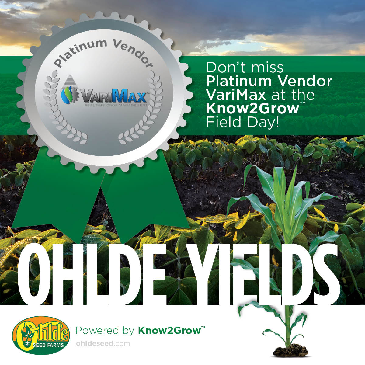 You don’t want to miss our platinum vendor, VariMax. Make sure to come August 17th to learn about how VariMax can manage your nitrogen and irrigation needs! Learn more about VariMax here – varimaxsystems.com