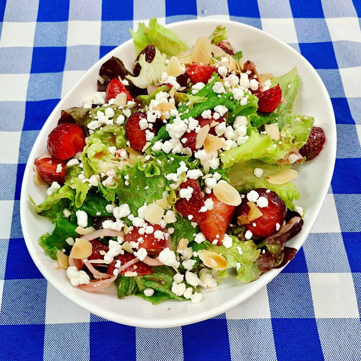 Enjoy some brunch while you wait for the sun to make an appearance ⛅️ 

We’re open 9:00-2:00 + Our Mixed Greens Salad is made extra tasty this week with Lester’s Farm Market Strawberries 🍓🍓🍓<a href="/LFM_Susan/">Lester's Farm Market</a>