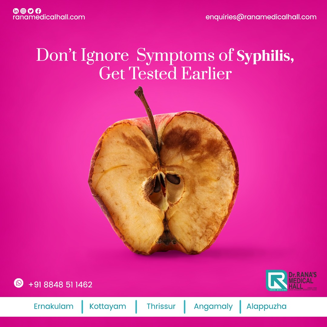 Syphilis is a sexually transmitted bacterial infection which is characterized by painless sore on the genitals, rectum or mouth.

Content Based on : ranamedicalhall.com/treatments/syp…

 #diseases #venereal #happylife #consultation #infections #syphilistreatment #Syphilis #syphilisawareness