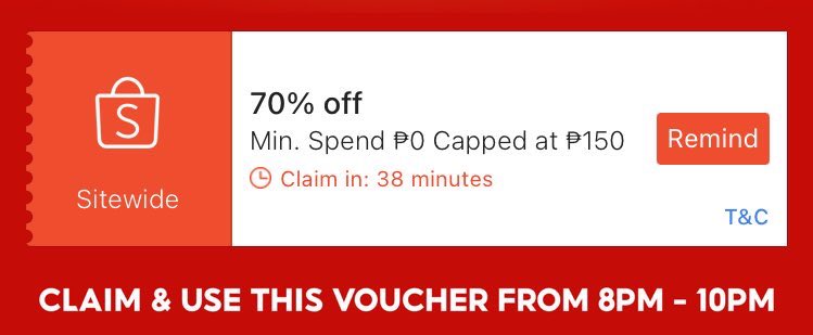 shopee vouchers, shopee live ! Korea Mega Day ! tweet media