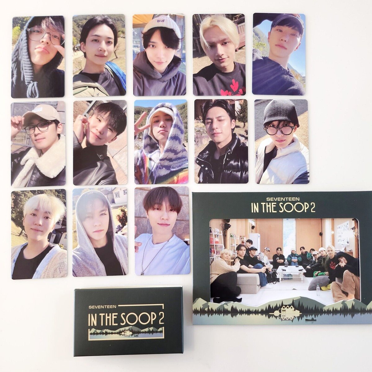 （✿ ͡◕ ᴗ◕)つ━━✫・*。[ wts svt its its2 vod special gift (13 photocards + photo frame) SEALED ]

✿ 1st pic, actual
✿ 2nd pic, ebay; just to show inclusions

✿ 1,299 + lsf
✿ payo only, j&amp;t shipping, gcash
✿ reply "mine + SET" to claim

ic: if want niyo po tingi, 
✿