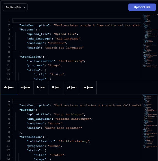Thrilled to be part of the developer community, providing innovative solutions that make coding a breeze. Explore my tools and join the revolution! #developercommunity #innovation
👉 DevTranslate - Your Gateway to Global Reach
devtranslate.app