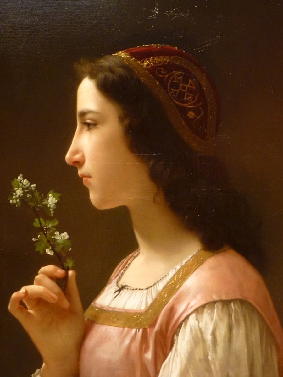 I was glad to see this in person📷2023

William-Adolphe Bouguereau, The Hawthorne, 1868, oil on canvas,  <a href="/VillaVauban/">VillaVauban</a>, Luxembourg 💐

#painting #oilpainting #artwork #art #arthistory #portrait #museum #Luxembourg #History #realism #ArtLovers #fineart #artmuseums #Travel #beauty